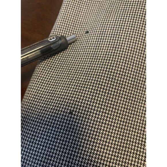 Burberrys Vintage Houndstooth Wool Blazer Jacket Two-Button Cl. Gray Kutler Clot - Picture 11 of 11